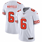 Nike Browns 6 Baker Mayfield White 2019 New Vapor Untouchable Limited Jersey Dzhi,baseball caps,new era cap wholesale,wholesale hats
